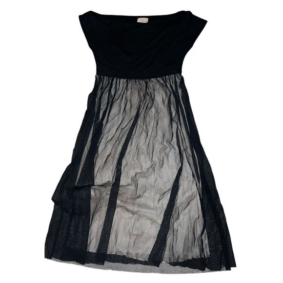 B with G dress black with sheet on the bottom sz s - Picture 2 of 5